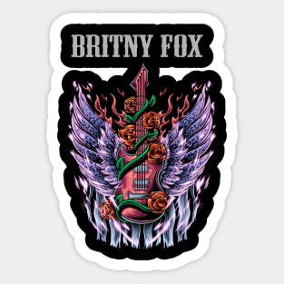 BRITNY FOX BAND Sticker